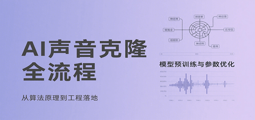 AI声音克隆全流程，基础概念到实战应用，3秒极速声音复刻、模型预训练、云端部署等-HEIXXXMI