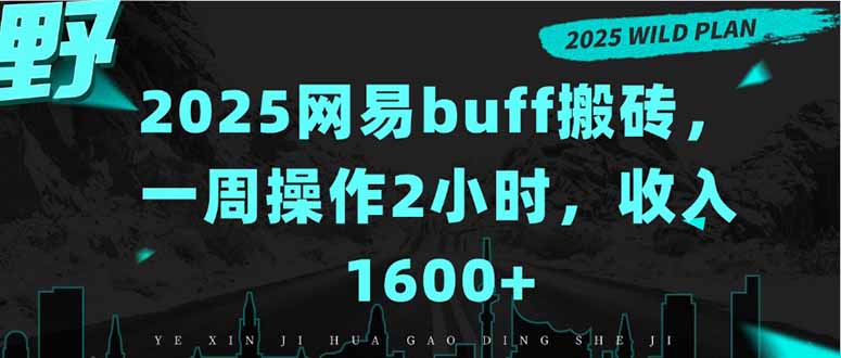 2025网易buff搬砖，一周操作2小时，收入1600+-HEIXXXMI