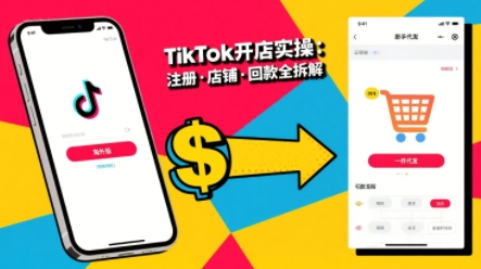TikTok从开店到投流的进阶课，从基础实操到高阶技巧一网打尽-HEIXXXMI