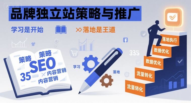 品牌独立站策略与推广，学习是开始，落地是王道-HEIXXXMI