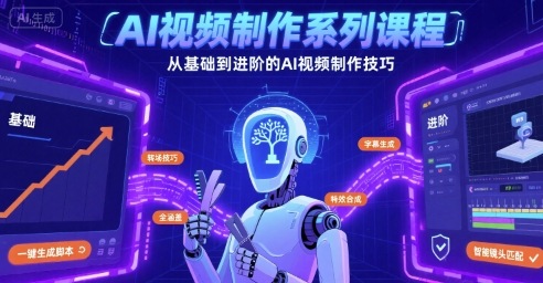 AI视频制作系列课程，从基础到进阶的AI视频制作技巧全涵盖-HEIXXXMI