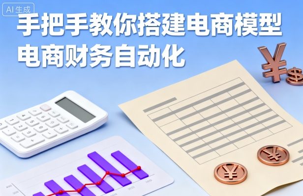 手把手教你搭建电商模型-电商财务自动化-HEIXXXMI