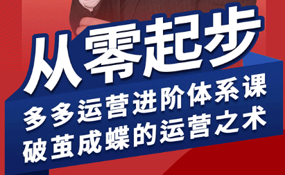 海神·拼多多运营进阶系统课(更新9月)-HEIXXXMI