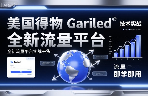 美国得物Gariled技术实战，全新流量平台​实战干货，即学即用-HEIXXXMI