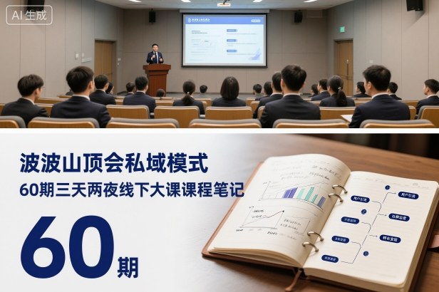 波波山顶会私域模式60期三天两夜线下大课课程笔记(文档)-HEIXXXMI