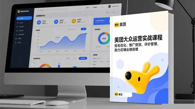 美团大众运营实战课程，排名优化、推广投放、评价管理，助力店铺业绩倍增-HEIXXXMI