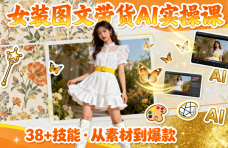 女装图文带货的AI实操课-HEIXXXMI