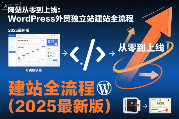 网站从零到上线：WordPress外贸独立站建站全流程(2025最新版)-HEIXXXMI