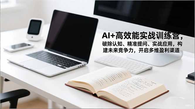 AI+高效能实战训练营，破除认知、精准提问、实战应用，构建未来竞争力，开启多维盈利渠道-HEIXXXMI