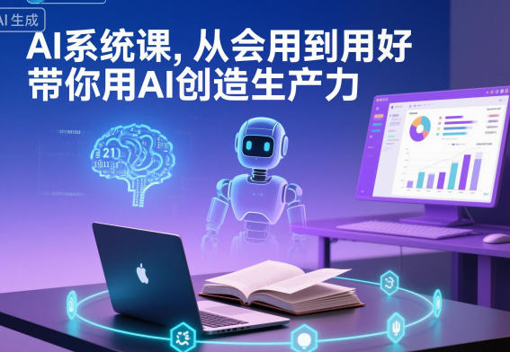 AI系统课，从会用到用好，带你用AI创造生产力-HEIXXXMI