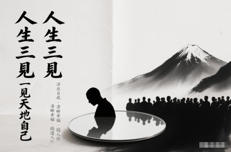 人生三见一见天地见众生见自己，活出自我拥有清晰幸福人生，搞透人性-HEIXXXMI