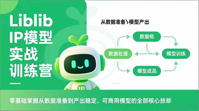 Liblib IP模型实战训练营，零基础掌握从数据准备到产出稳定、可商用模型的全部核心技能-HEIXXXMI