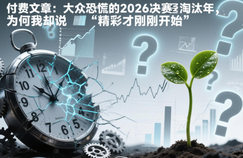 付费文章：大众恐慌的2026决赛淘汰年，为何我却说“精彩才刚刚开始”？-HEIXXXMI