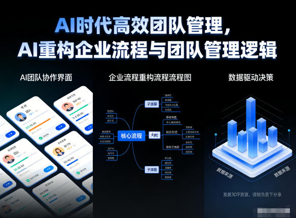 AI时代高效团队管理，AI重构企业流程与团队管理逻辑-HEIXXXMI